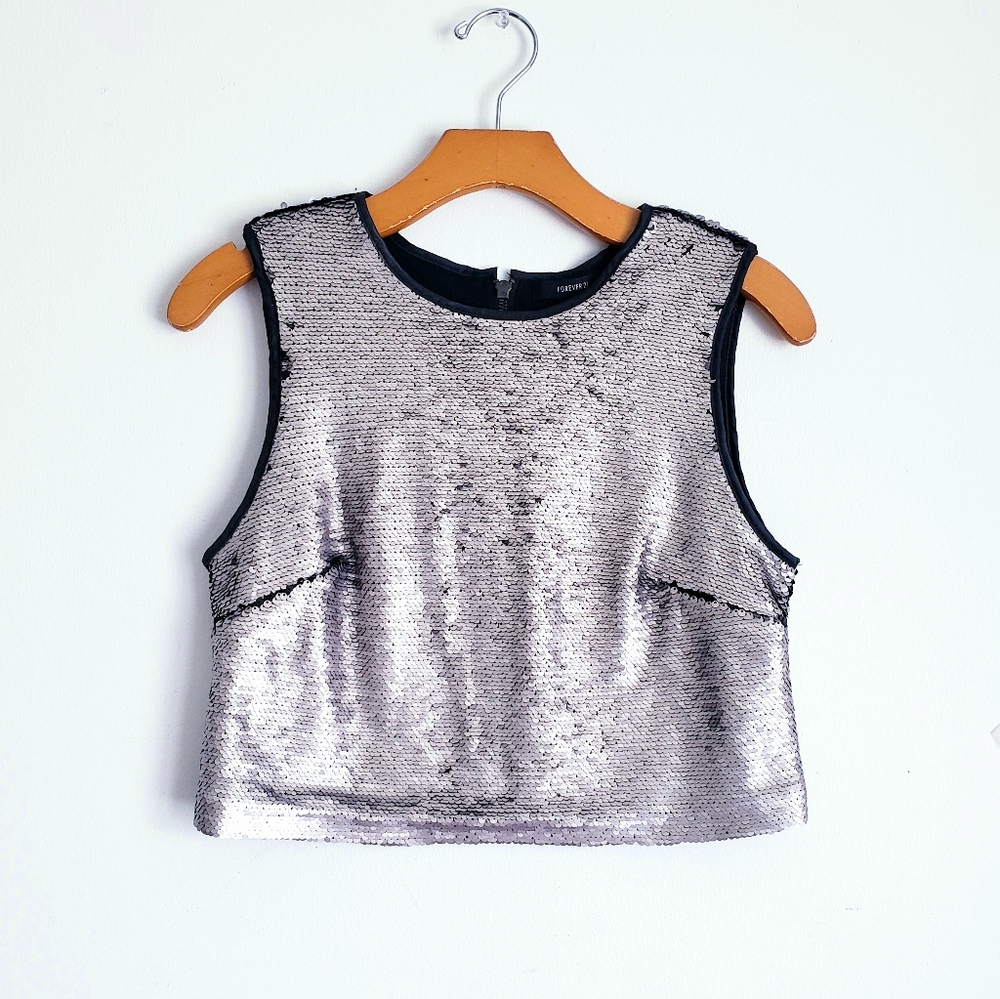 Forever 21 Sequin Top
